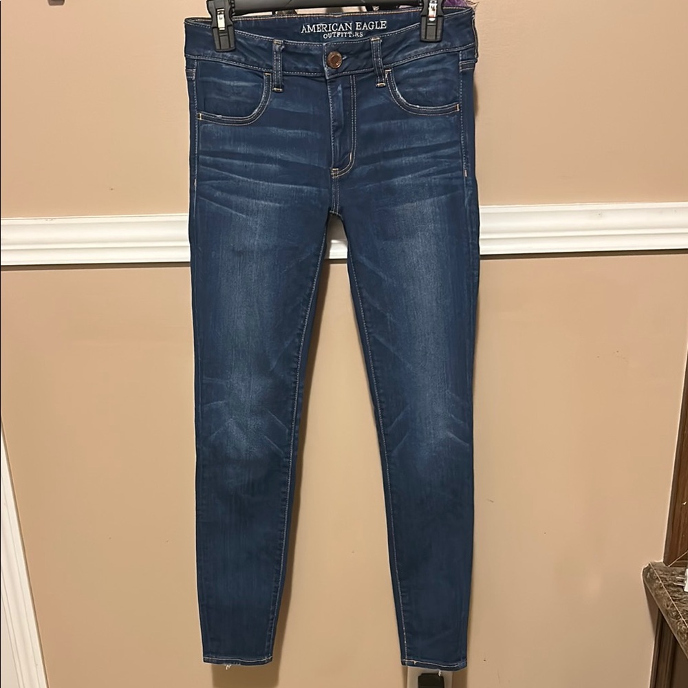 American Eagle Outfitters Blue Jeggings